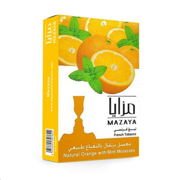 Mazaya Orange and Mint Flavor